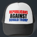 ドナルド・トランプに対する共和党 キャップ<br><div class="desc">アンチトランプである共和党は、彼らが再選挙に反対していることを示すために、この2020年選挙ギアを必要としている。この人と我が救国を弾劾せよ。</div>