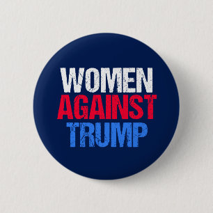 ドナルド·トランプに対する女性 缶バッジ