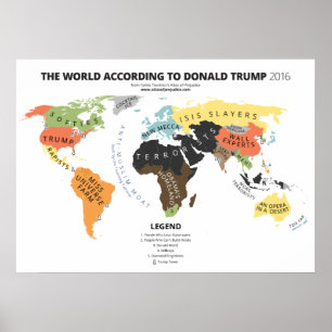 ドナルド・トランプに従う世界 ポスター