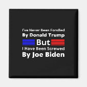 ドナルド・トランプに憧れたことはないが、私は憧れていた マグネット (正面)