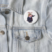 ドナルド・トランプのおもしろいなブタの政治漫画 缶バッジ (インサイチュ)