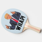 ドナルド・トランプのおもしろいな卓球ラケット 卓球ラケット (横)