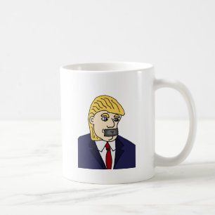 ドナルド・トランプのおもしろいな反政治漫画 コーヒーマグカップ