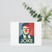 ドナルド・トランプのジョーク – -アンチ – トランプ2016 - ポストカード (スタンド正面)