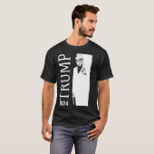 ドナルド・トランプのスカーフ Tシャツ (正面フル)
