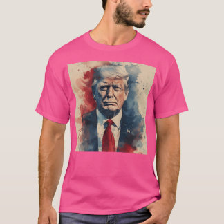 ドナルド・トランプのスケッチ Tシャツ