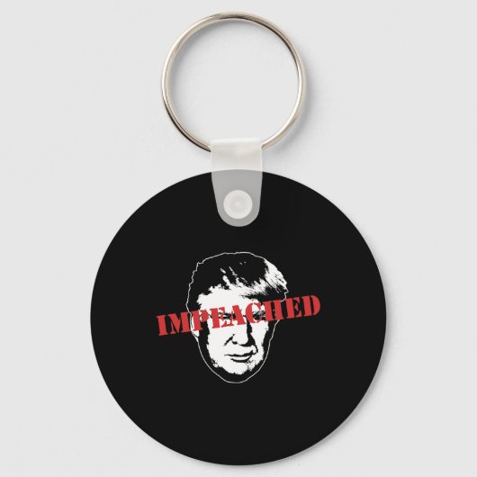ドナルド・トランプのスタンプに弾劾 Funny Impeachment キーホルダー (正面)