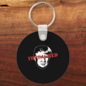 ドナルド・トランプのスタンプに弾劾 Funny Impeachment キーホルダー (正面)