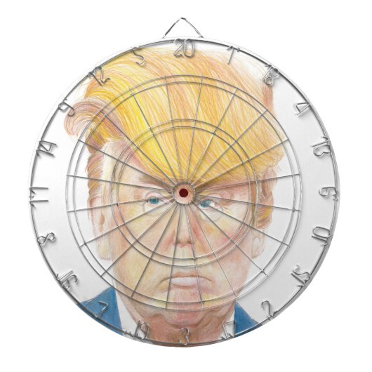 ドナルド・トランプのダート盤 ダーツボード (正面)