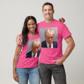 ドナルド・トランプのマグショット Tシャツ (ユニセックス)
