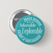 ドナルド・トランプのメンバーのために愛らしい誇りを持った嘆き 缶バッジ (正面&裏面)