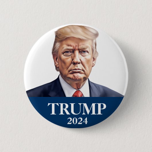 ドナルド・トランプの写真 – 社長 – 十分Pinbakは述べた 缶バッジ (正面)