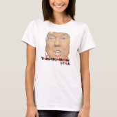 ドナルド・トランプの大統領はアメリカを素晴らしく再度させます Tシャツ (正面)