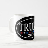 ドナルド・トランプの大統領2016年のコーヒー・マグ コーヒーマグカップ (正面左)