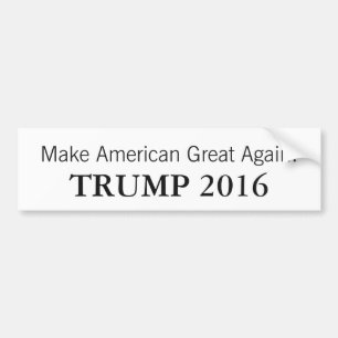 ドナルド・トランプの大統領2016年の車のバンパーステッカー バンパーステッカー