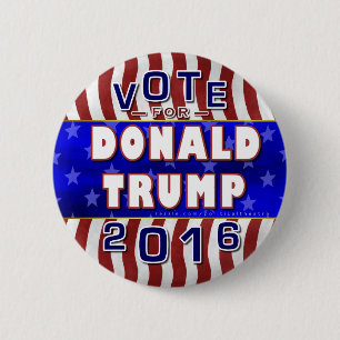 ドナルド・トランプの大統領2016年の選挙の共和党員 缶バッジ
