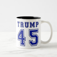 ドナルド・トランプの大統領Blueの白いコーヒーカップのマグ