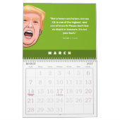 ドナルド・トランプの引用文 カレンダー (3月 2027)