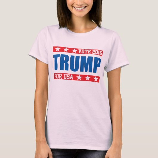 ドナルド・トランプの投票 Tシャツ (正面)