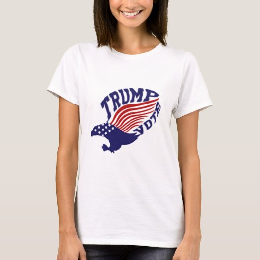 ドナルド・トランプの投票 Tシャツ (正面)