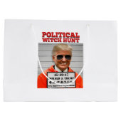 ドナルド・トランプの政治的な魔女狩り ラージペーパーバッグ (裏面)