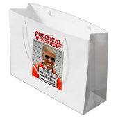 ドナルド・トランプの政治的な魔女狩り ラージペーパーバッグ (裏面アングル)