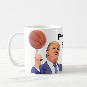 ドナルド・トランプの政治風刺のマグ のバスケットボールのコップ コーヒーマグカップ