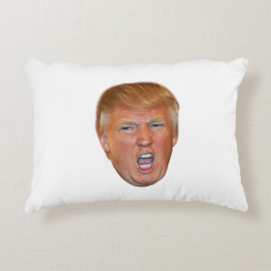 ドナルド・トランプの浮遊頭部 アクセントクッション