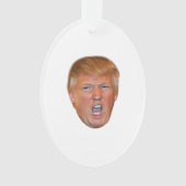 ドナルド・トランプの浮遊頭部 オーナメント (正面)