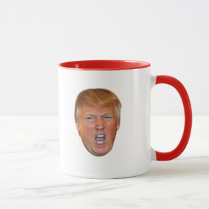 ドナルド・トランプの浮遊頭部 マグカップ