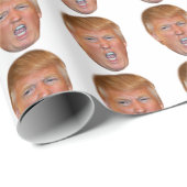 ドナルド・トランプの浮遊頭部 ラッピングペーパー (ロールコーナー)