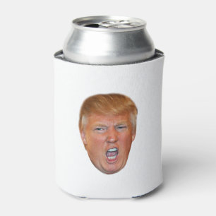 ドナルド・トランプの浮遊頭部 缶クーラー