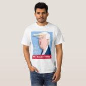 ドナルド・トランプの漫画のTシャツ: すばらしい大統領 Tシャツ (正面フル)