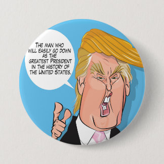 ドナルド・トランプの漫画ボタン 缶バッジ