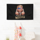 ドナルド・トランプの米国大統領選挙を見逃した 横断幕 (インサイチュ)