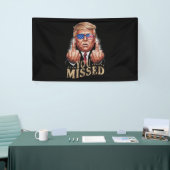 ドナルド・トランプの米国大統領選挙を見逃した 横断幕 (トレードショー)
