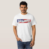 ドナルド・トランプの米国旗のTシャツの#MAGA Tシャツ (正面フル)