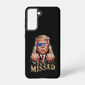 ドナルド・トランプの米大統領選を見逃した SAMSUNG GALAXY S21ケース