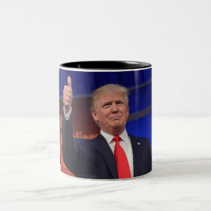 ドナルド・トランプの選挙2016のマグ ツートーンマグカップ