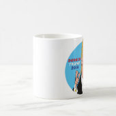 ドナルド・トランプの2016年の漫画のコーヒー・マグ コーヒーマグカップ (中央)