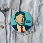 ドナルド・トランプの"あなたは雇われた"ラペルピンのための獣医 缶バッジ (インサイチュ)