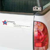 ドナルド・トランプのTrumperyのBumperyのステッカー(yか。) バンパーステッカー (トラック上)