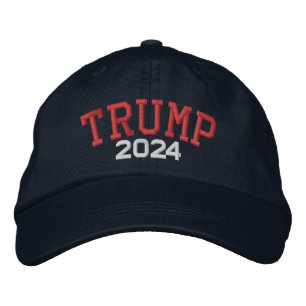 ドナルド・トランプはっきりした- 2024クラシック年キャンペーン 刺繍入りキャップ