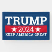 ドナルド・トランプはアメリカ保の年を変え素晴らしる 横断幕 (横)