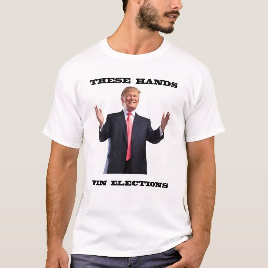 ドナルド・トランプはワイシャツを渡します Tシャツ (正面)