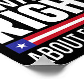 ドナルド・トランプは全てにおいて正しかった ポスター (角)