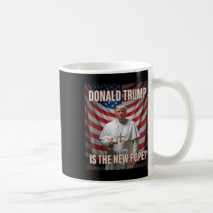 ドナルド・トランプは新しい教皇である コーヒーマグカップ