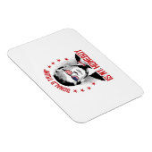 ドナルド・トランプは私のホームボーイだ マグネット (右側)