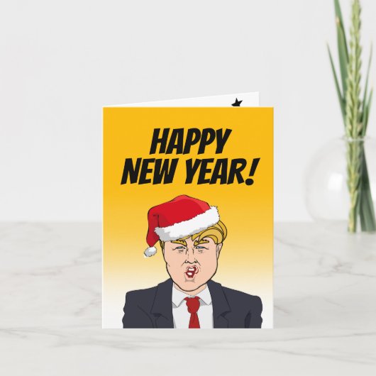 ドナルド・トランプより新年のご挨拶 カード (正面)