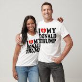 ドナルド・トランプを愛す 第47代大統領 Tシャツ (ユニセックス)